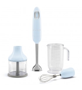 Smeg Aksesuarlı El Blender Seti Mavi