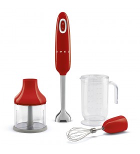 Smeg Aksesuarlı El Blender Seti Kırmızı