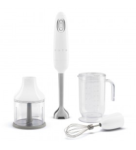Smeg Aksesuarlı El Blender Seti Beyaz
