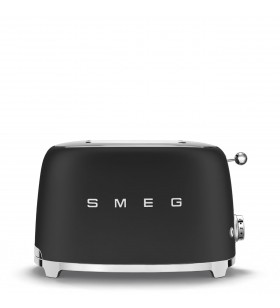 SMEG 50'S Style Retro Mat Siyah Ekmek Kızartma Makinesi