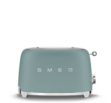 SMEG 50'S Style Retro Zümrüt Yeşil Ekmek Kızartma Makinesi