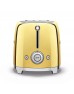 SMEG 50'S Style Retro Gold Ekmek Kızartma Makinesi