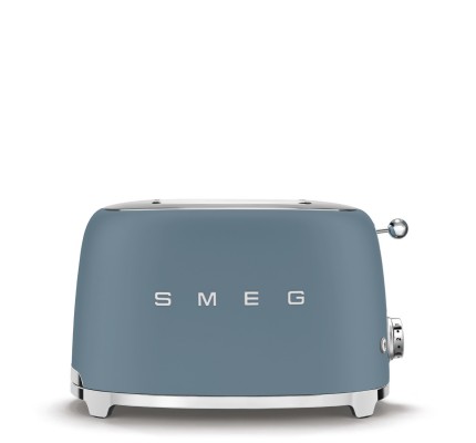 SMEG 50'S Style 2x1 Ekmek Kızartma Makinesi Mat Storm Blue