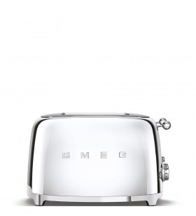 SMEG 50'S Style Retro Krom 4x1 Ekmek Kızartma Makinesi