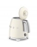 SMEG 50'S STYLE Krem Mini Kettle