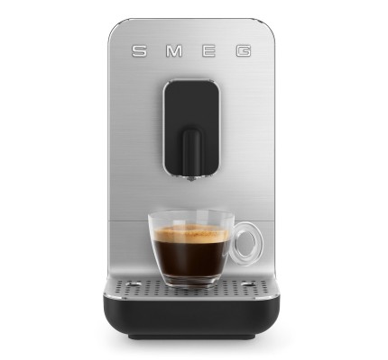 SMEG 50'S Style BCC01 Espresso Otomatik Kahve Makinesi Mat Siyah
