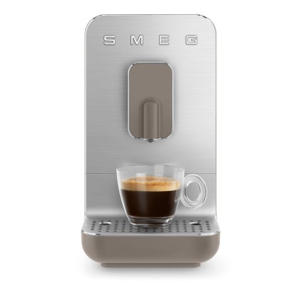 SMEG 50'S Style BCC01 Espresso Otomatik Kahve Makinesi Taupe Mat