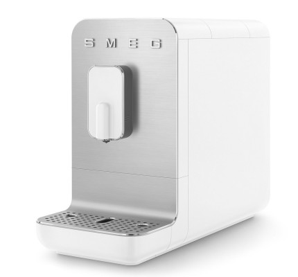 SMEG 50'S Style BCC01 Espresso Otomatik Kahve Makinesi Mat Beyaz