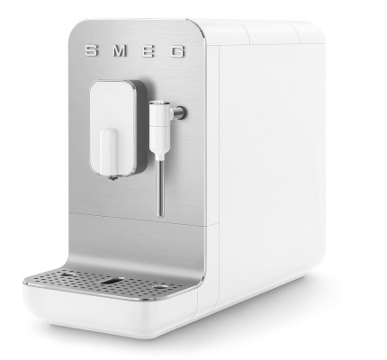 SMEG 50'S Style BCC02 Espresso Otomatik Kahve Makinesi Mat Beyaz