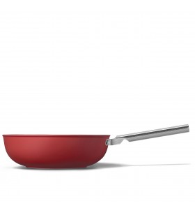 Smeg Cookware 50's Style Kırmızı Wok Tava - 30 cm