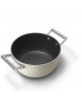 SMEG Cookware 50'S Style Krem Tencere - 24 cm