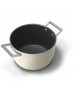 SMEG Cookware 50'S Style Krem Tencere - 26 cm