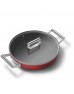 SMEG Cookware 50'S Style Kırmızı Pilav Tenceresi - 28 cm